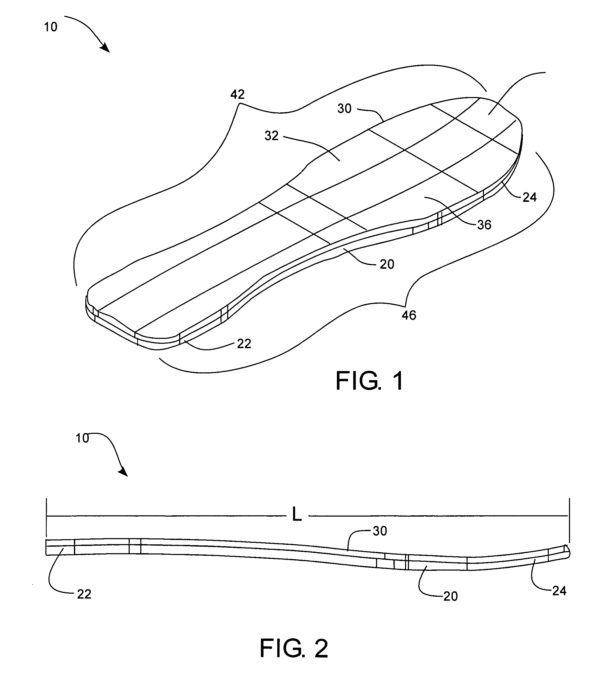 Prosthetic foot with variable medial/lateral stiffness