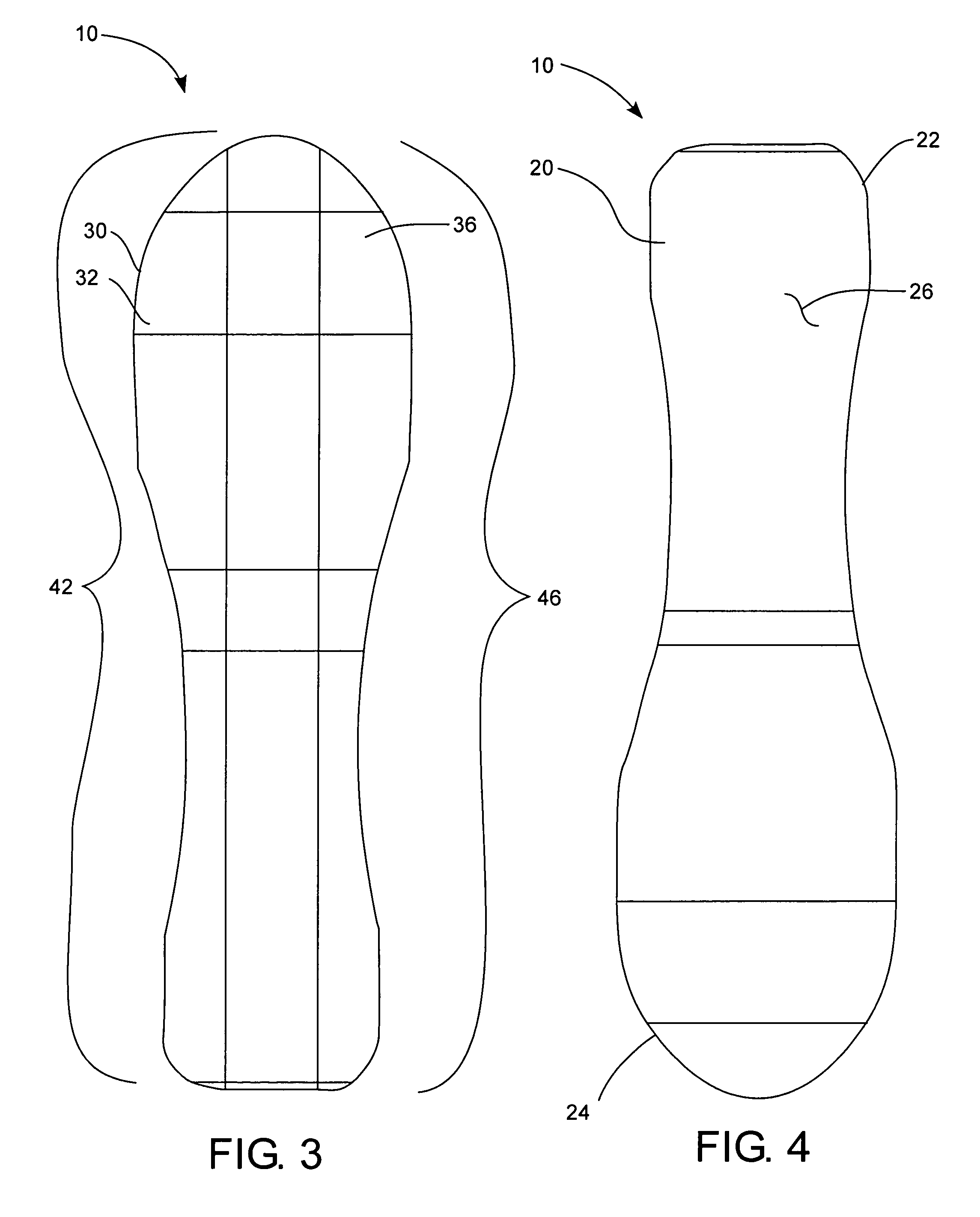 Prosthetic foot with variable medial/lateral stiffness