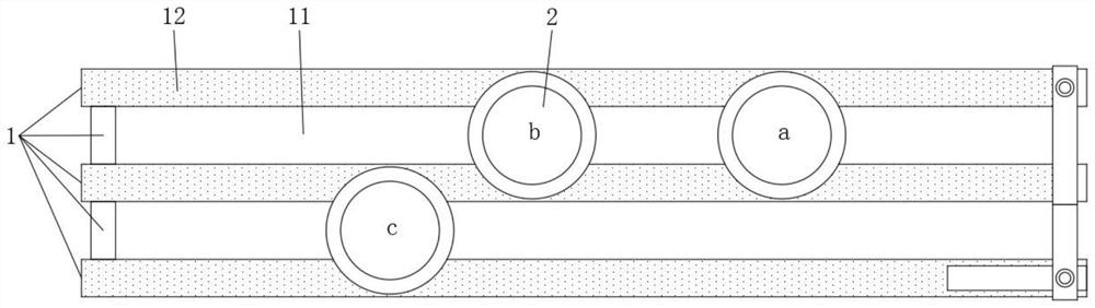 Far infrared acupuncture and moxibustion weight-losing health-care device