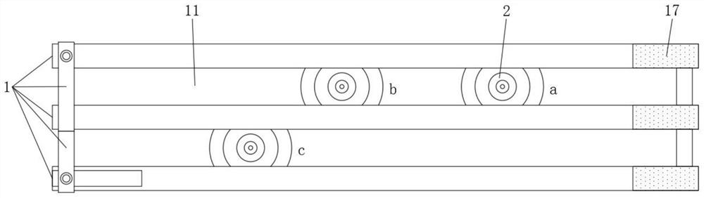 Far infrared acupuncture and moxibustion weight-losing health-care device