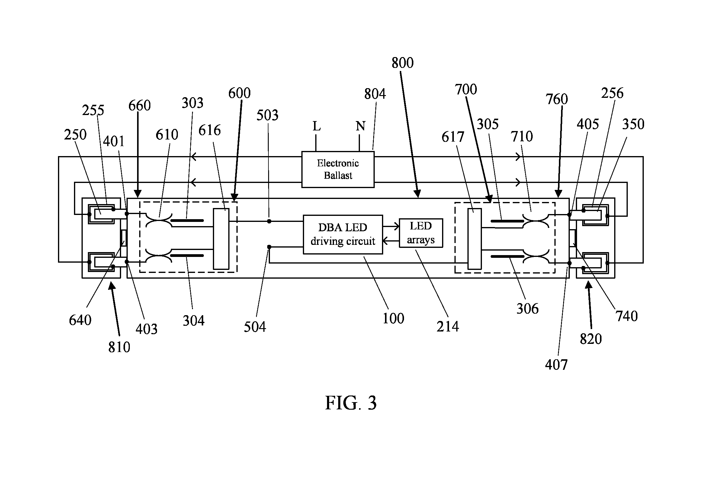 Linear solid-state lighting with an arc prevention switch mechanism free of fire and shock hazards