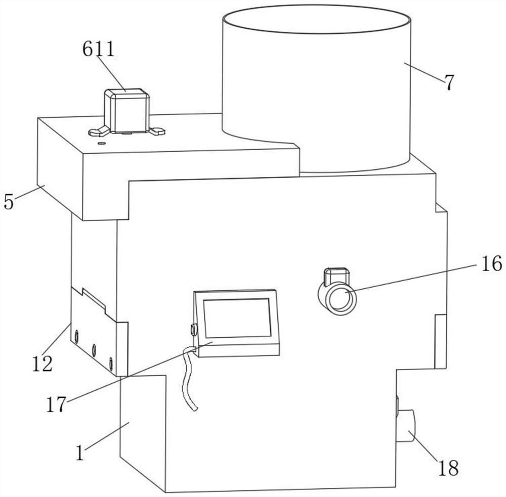 Sewage sedimentation tank for urban sewage with accurate medicament dosage