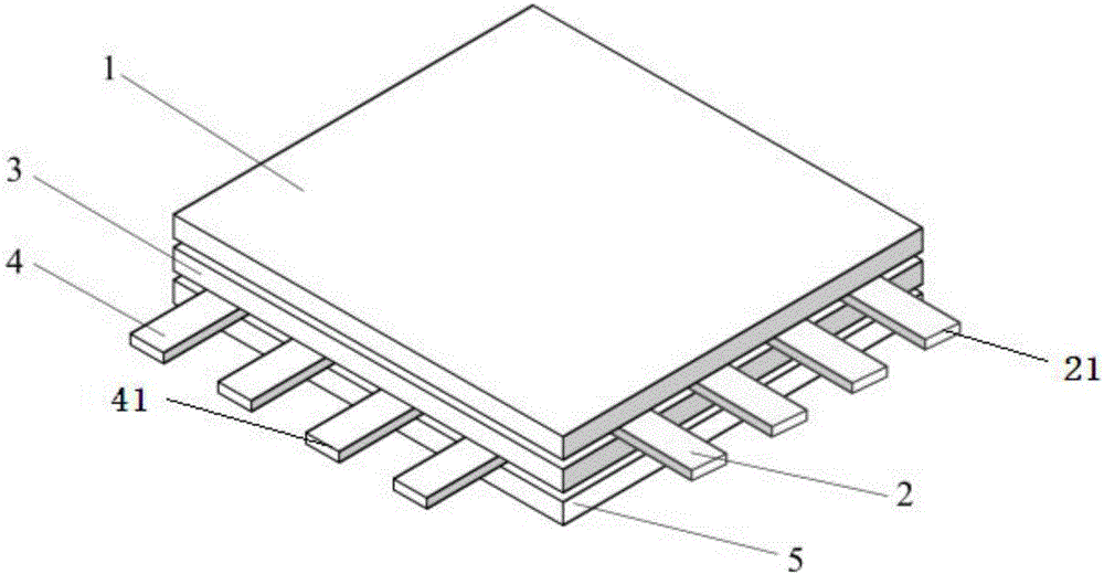 Electronic skin of friction electrostatic induction type