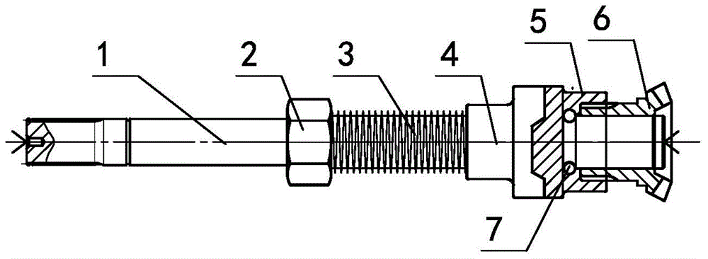 Overload protection clutch used for shaft connection