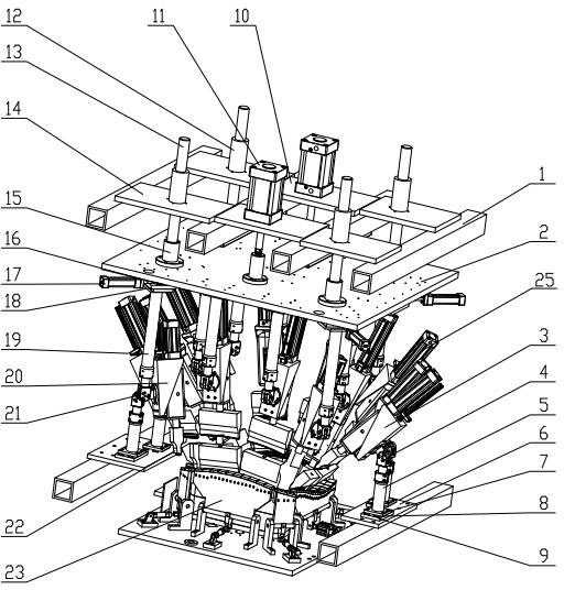 3D (three-dimensional) wrapping cloth welding mechanism of seat back wrapping machine