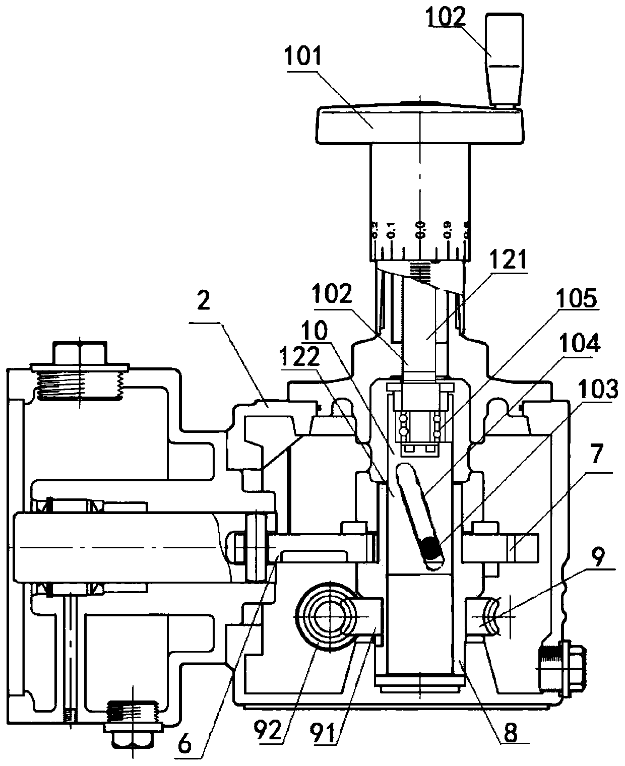 Dosing metering pump