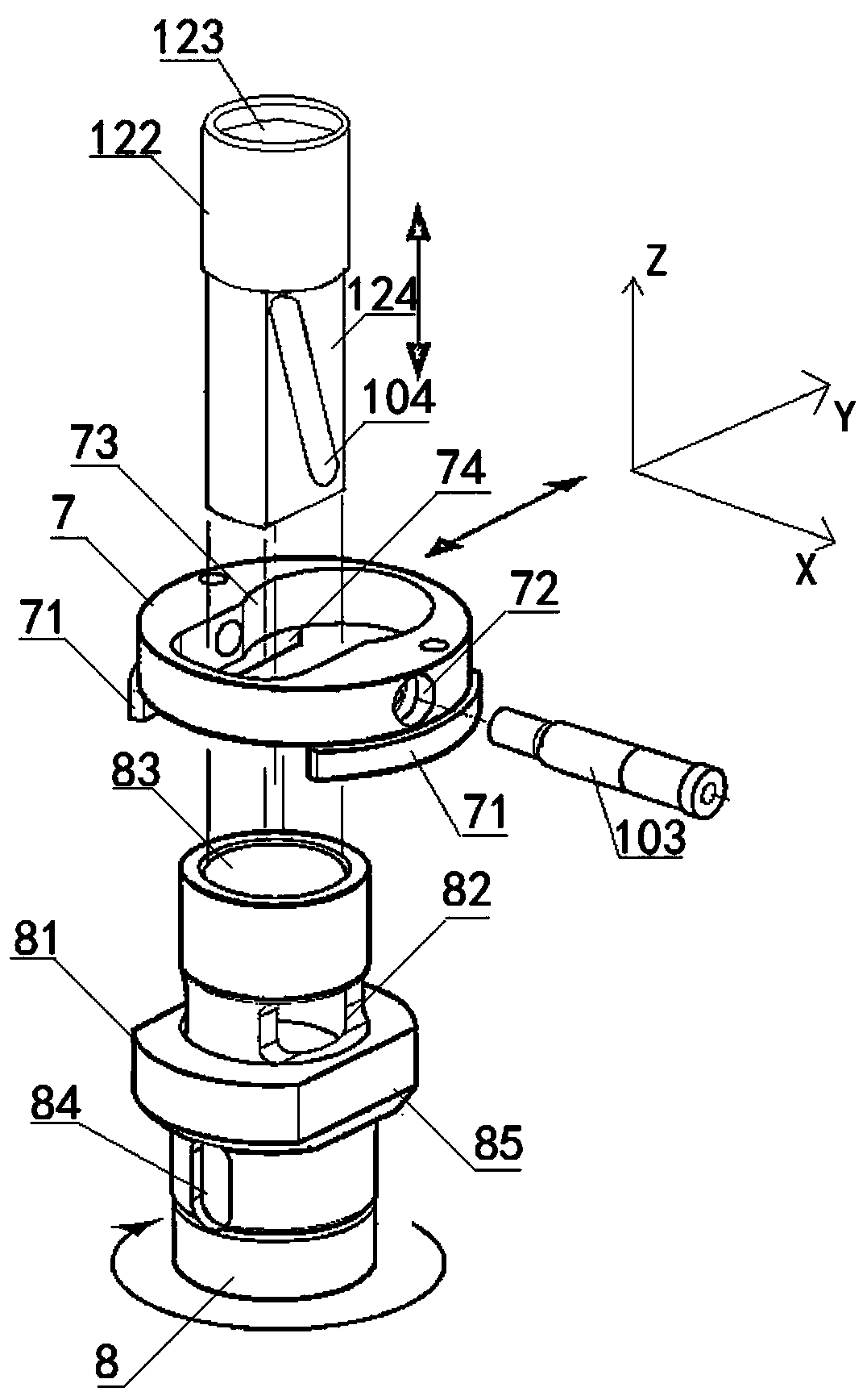 Dosing metering pump