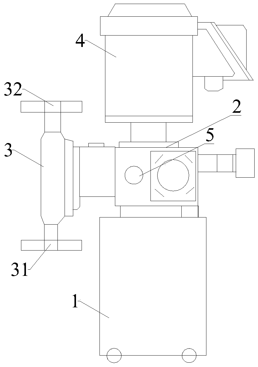 Dosing metering pump