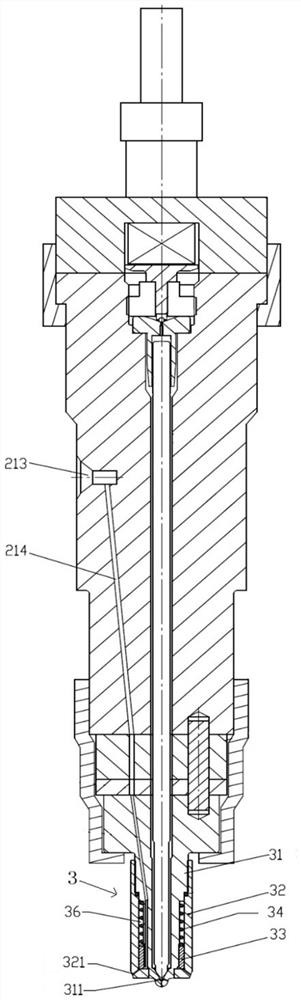 Dual-fuel injector and internal combustion engine