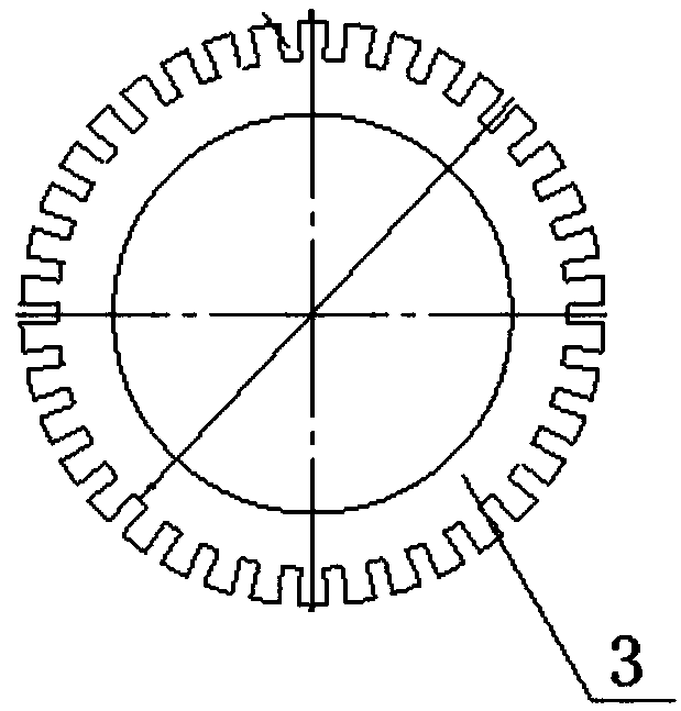 Slot milling tool for motor inner-end ring damping bar connecting slot and using method of slot milling tool