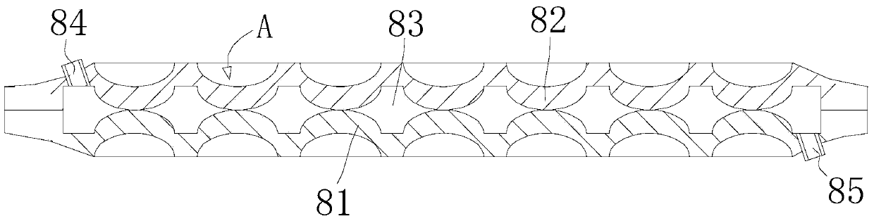 Solar air water-collecting device