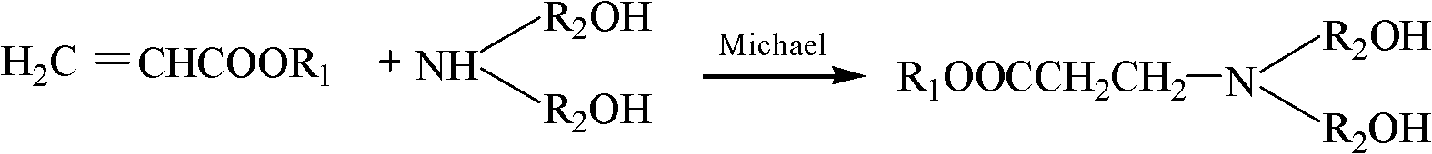 Preparation method of hyperbranched water-based polyurethane hydroxy component