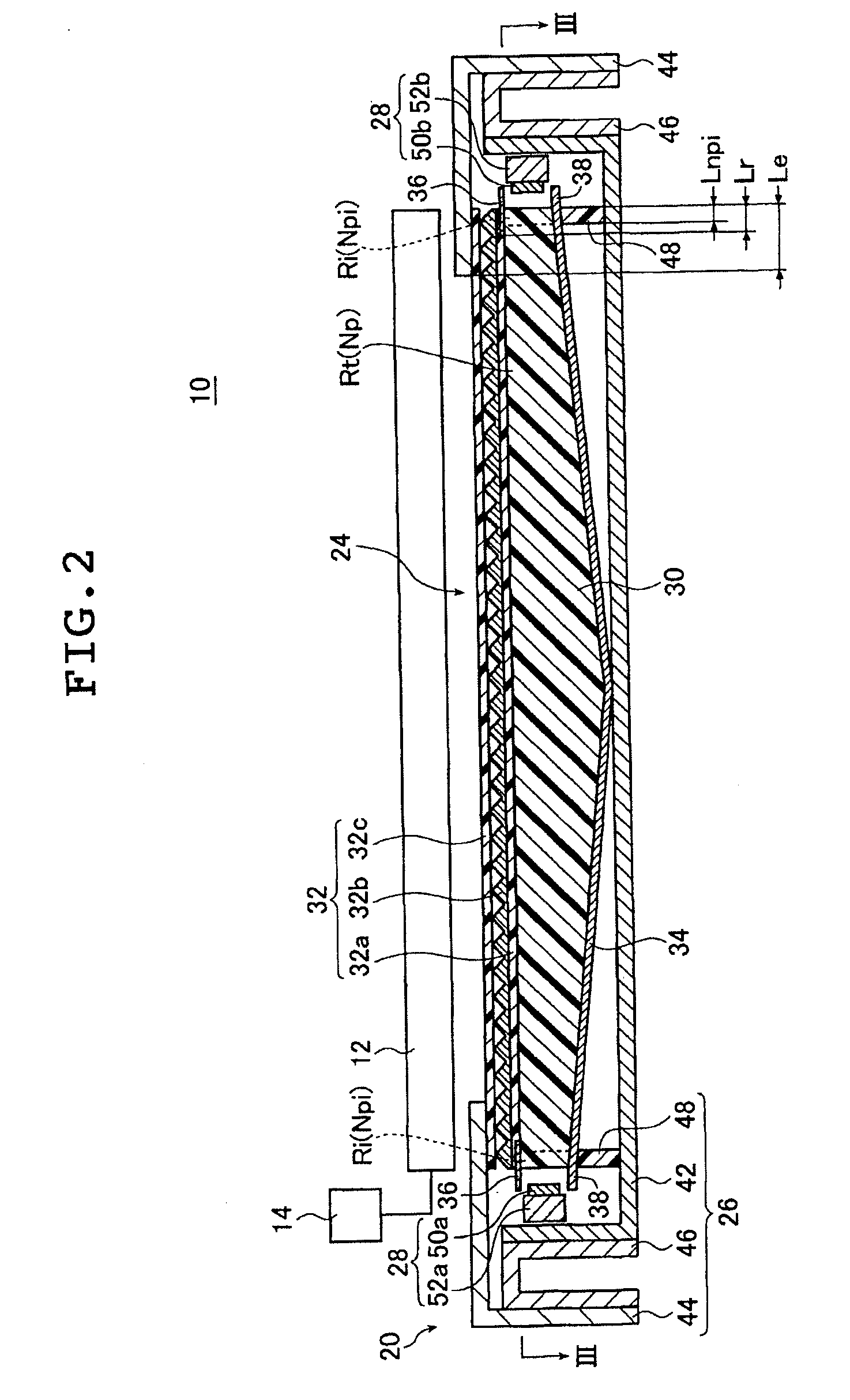 Planar lighting device