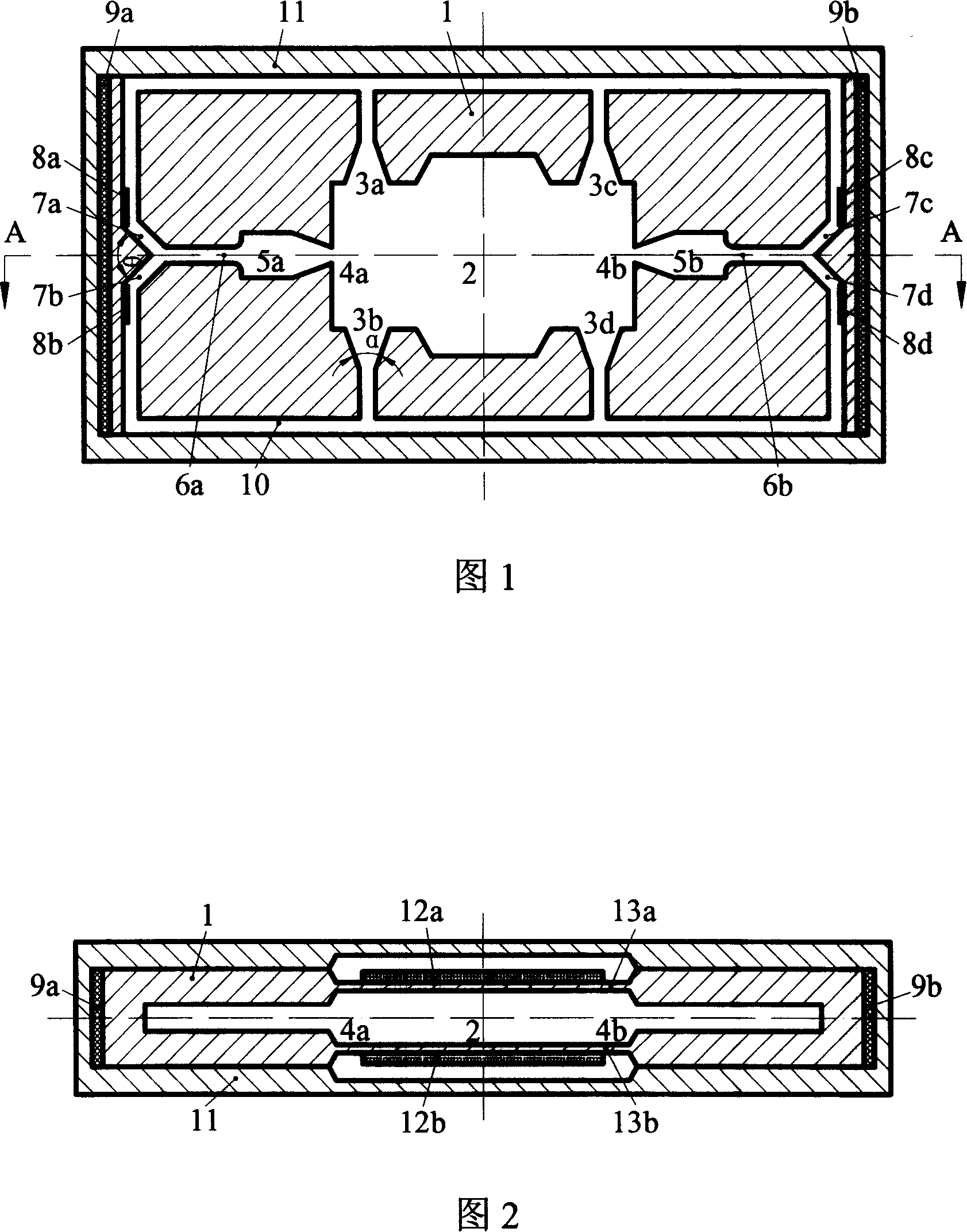 Micro-heat current gyroscopes