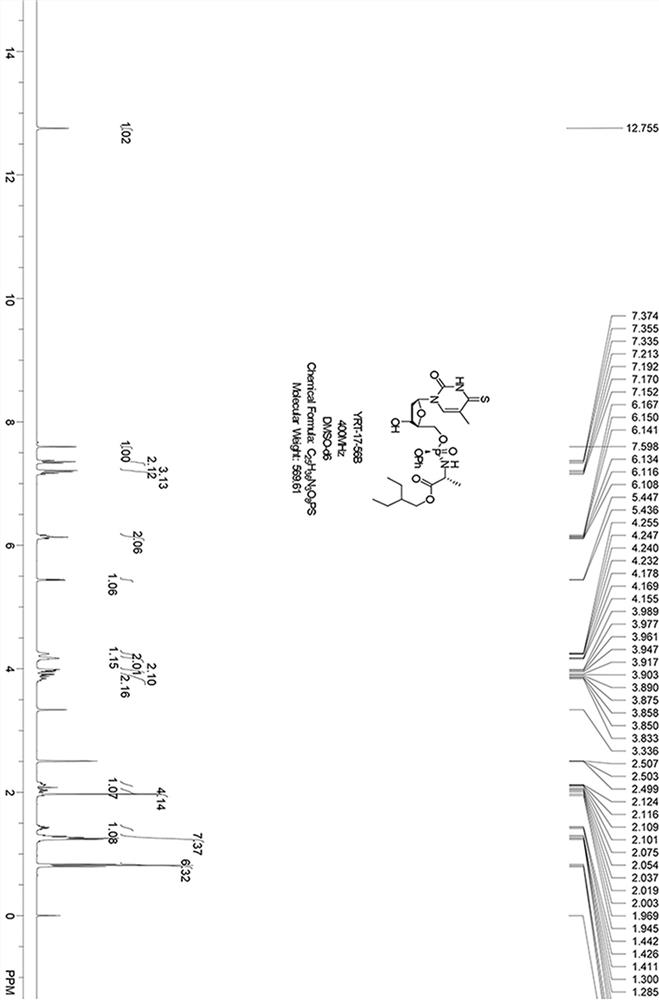 4-thiodeoxythymidine derivatives and their pharmaceutical application against hepatitis B virus