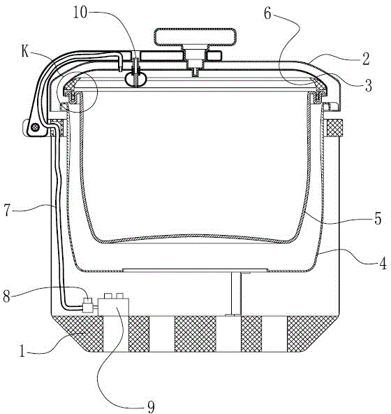 Extraction fresh-keeping electric pressure cooker