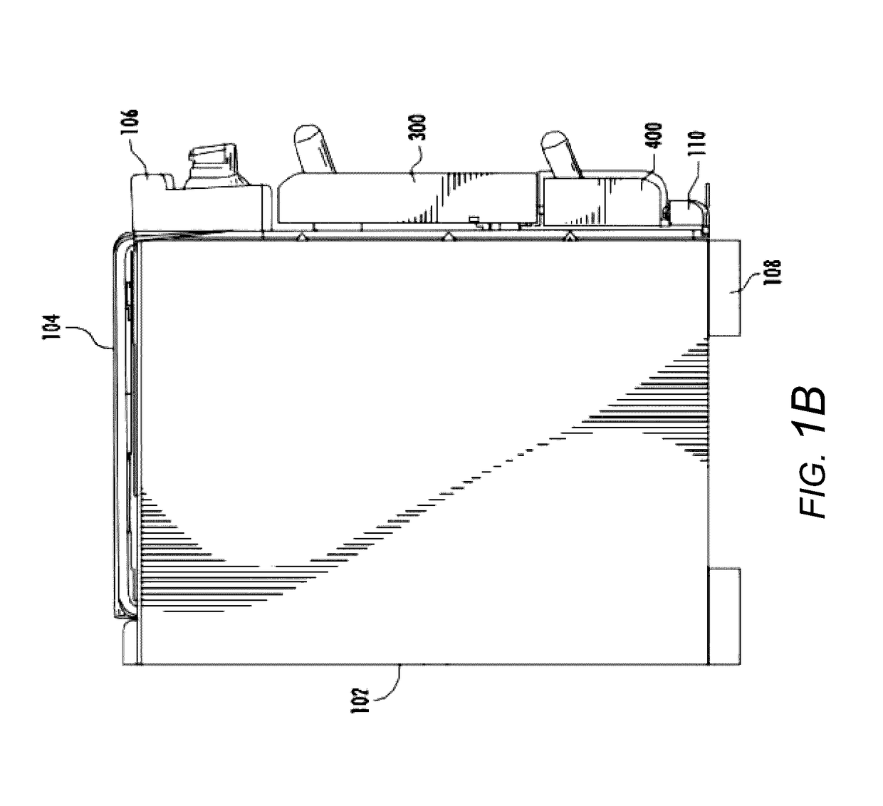 Household appliance having a mounting system for a full glass inner panel of a door