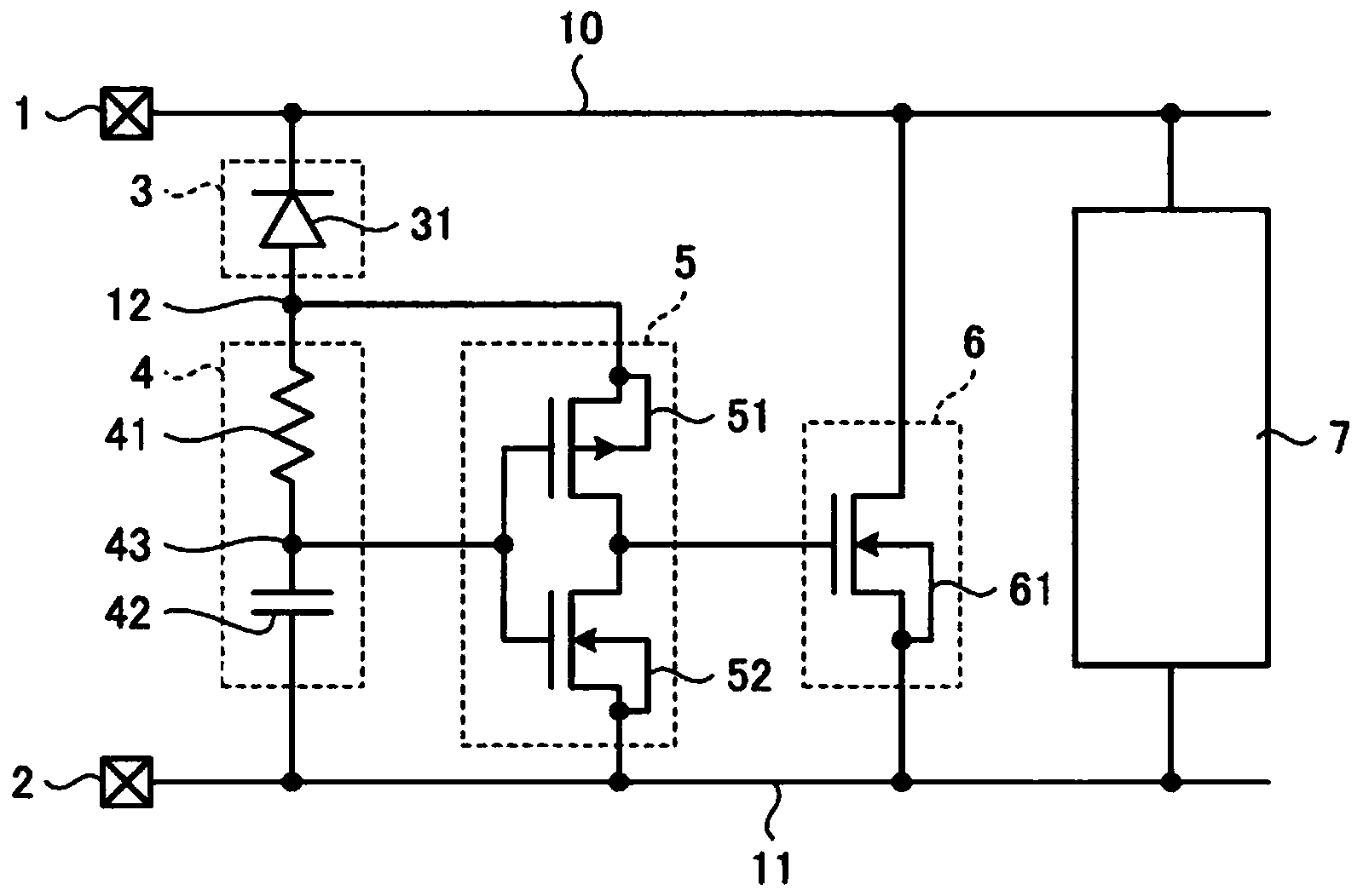 Electrostatic protection circuit