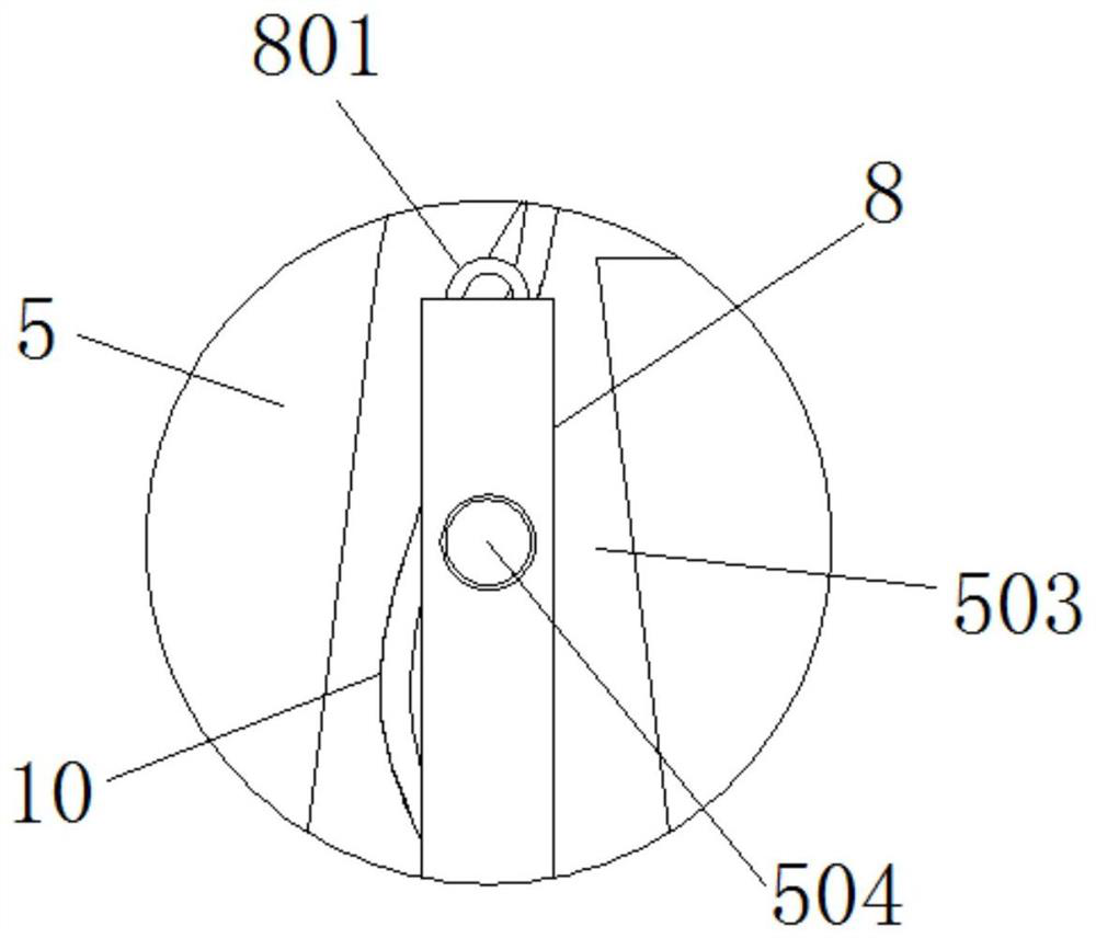 A rapid extinguishing device for alcohol lamp rollover in chemical laboratory