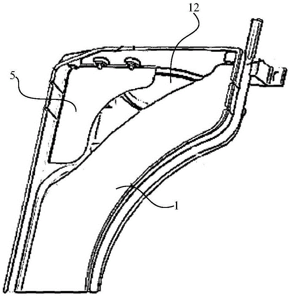 Water condensing device and washing and drying all-in-one machine