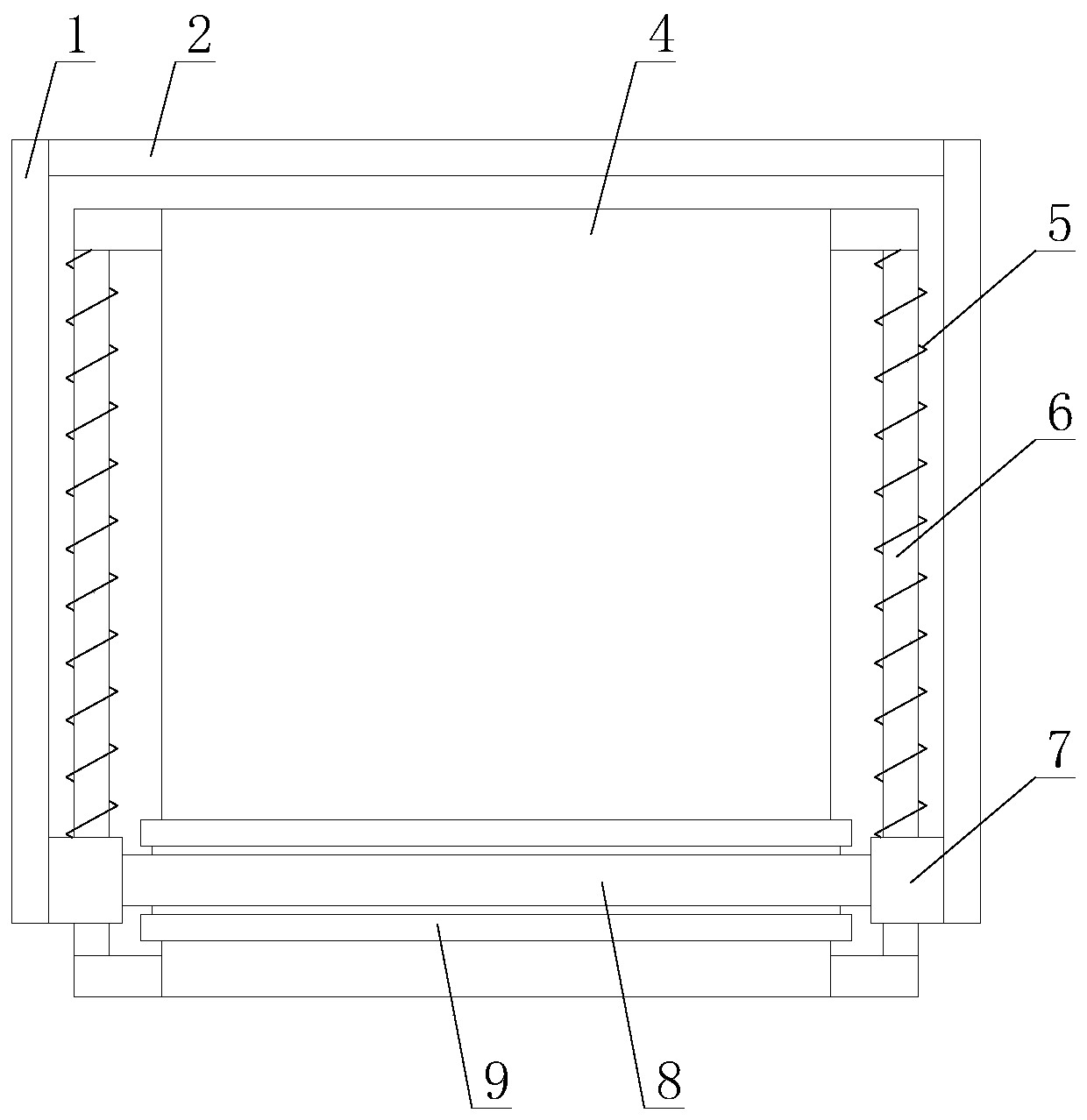 Water quality sampler with multilayer sampling function used for environment monitoring