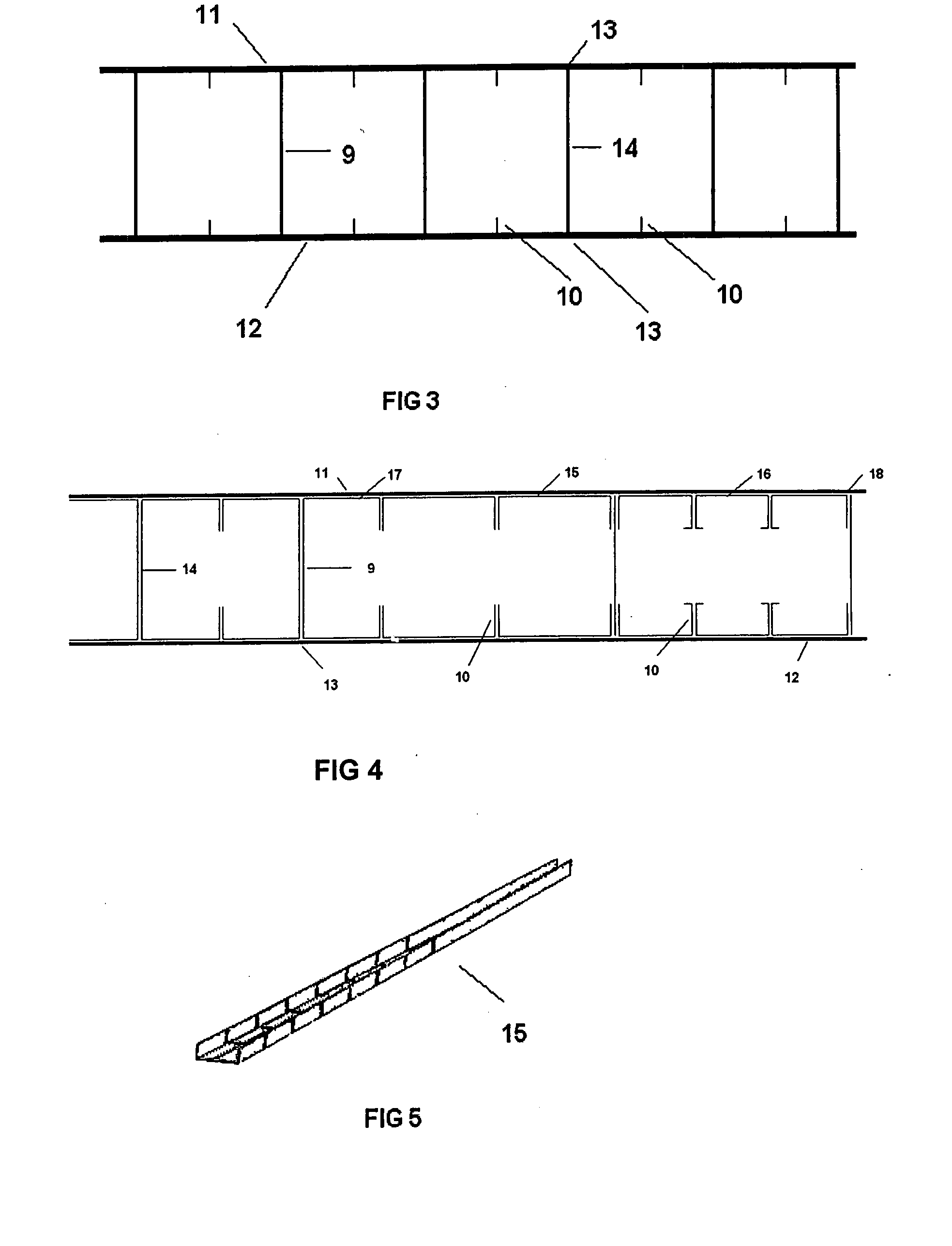 Integrated multispar torsion box of composite material