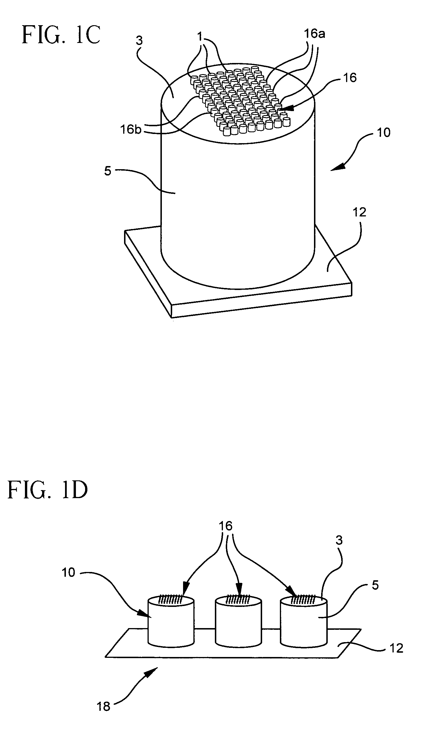 Microcolumn-platform based array for high-throughput analysis