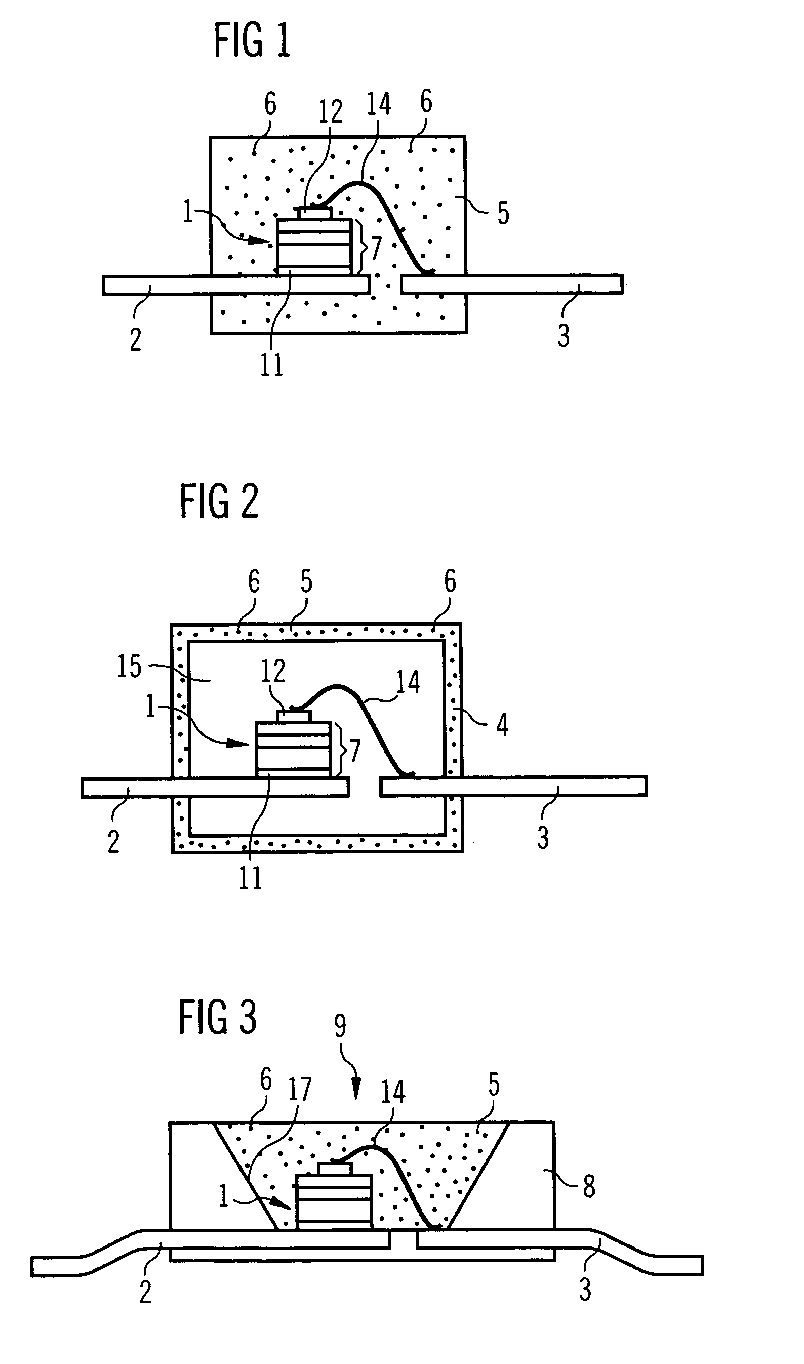 Light emitting diode with wavelength conversion