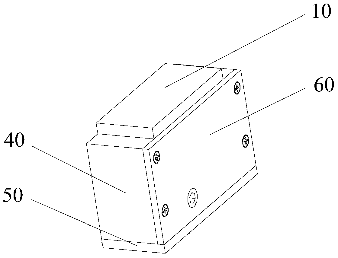 Distance adjusting device and LED display device with same