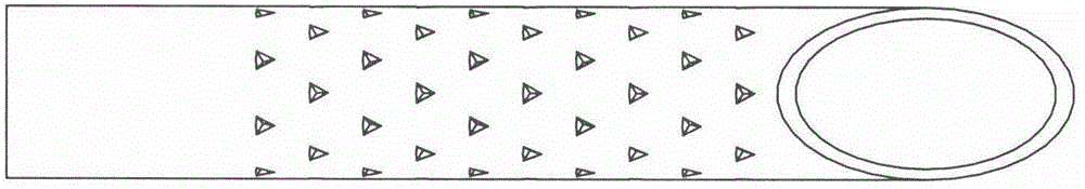 Medical needle with micro-reflector structure on surface and preparation method thereof