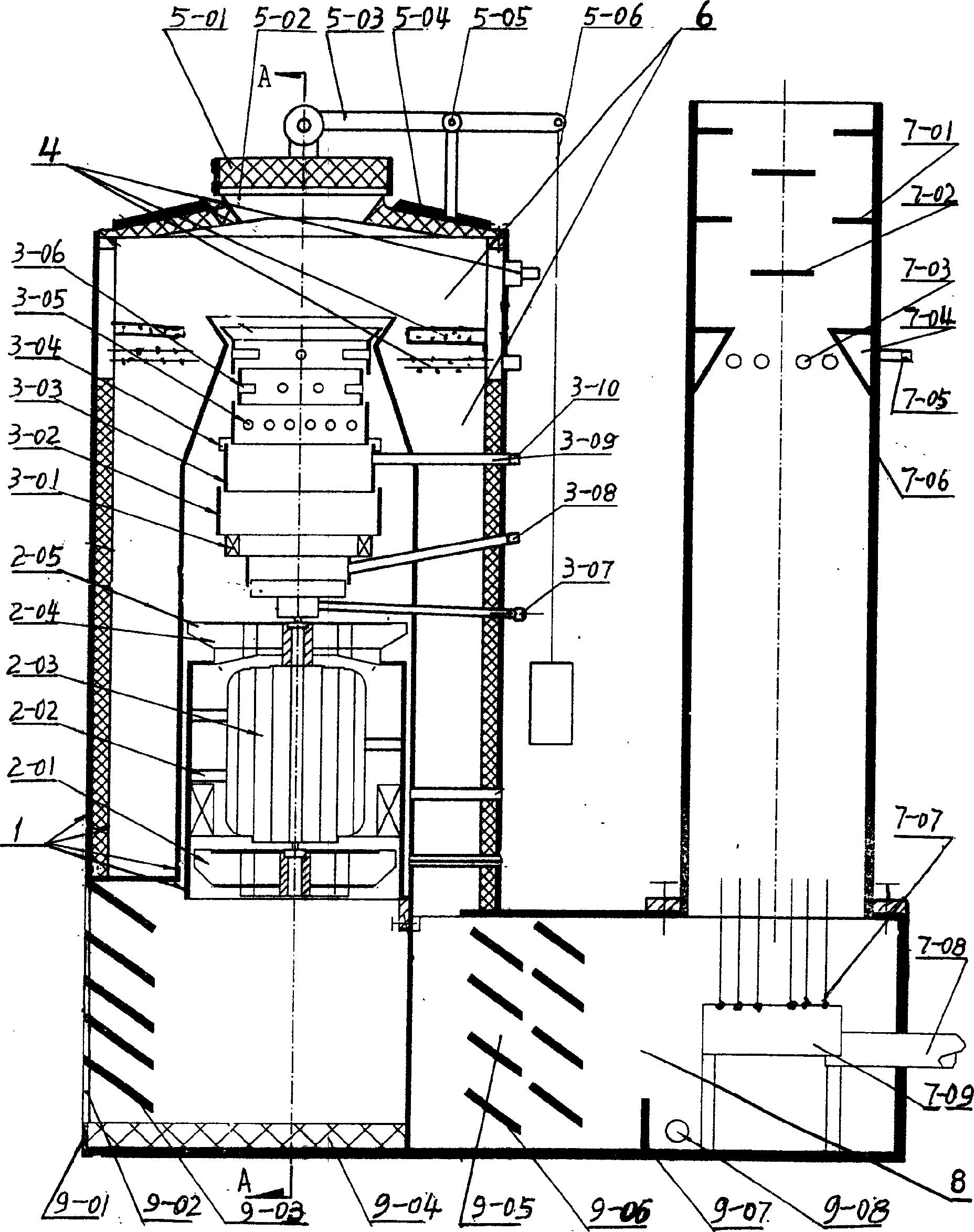 Water-fire compatible water heater