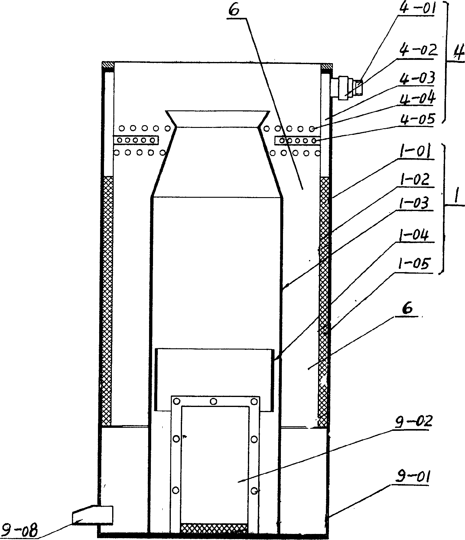 Water-fire compatible water heater