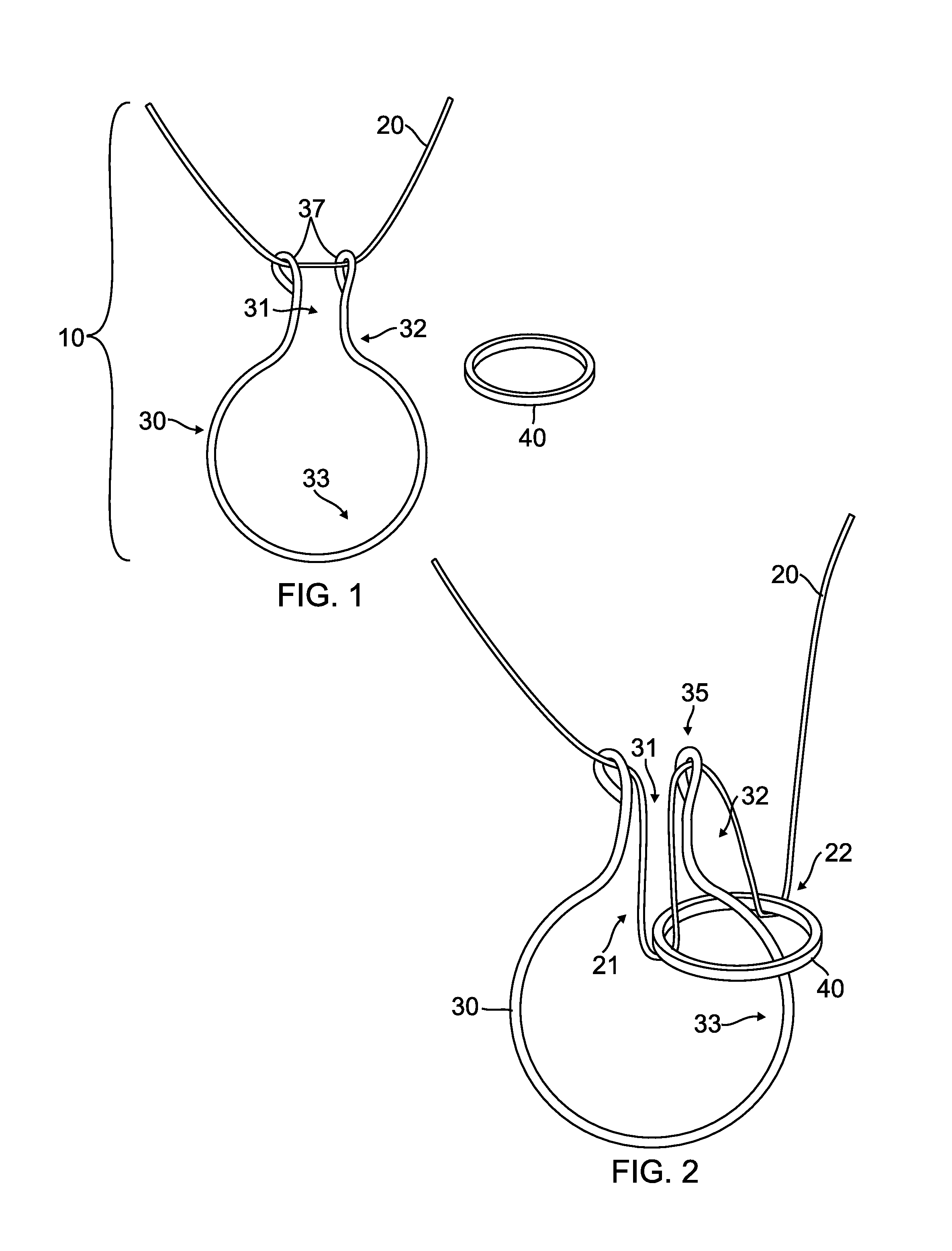 Wearable device for jewelry ring storage