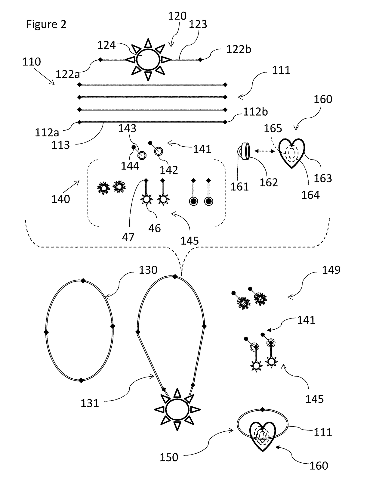 Magnetic Jewelry Connectors For Forming A Jewelry Piece