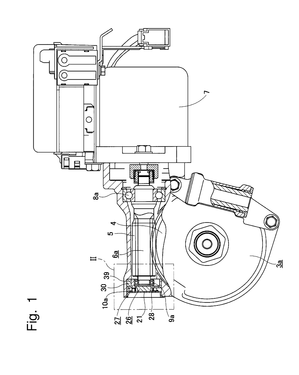 Electrically driven power steering device