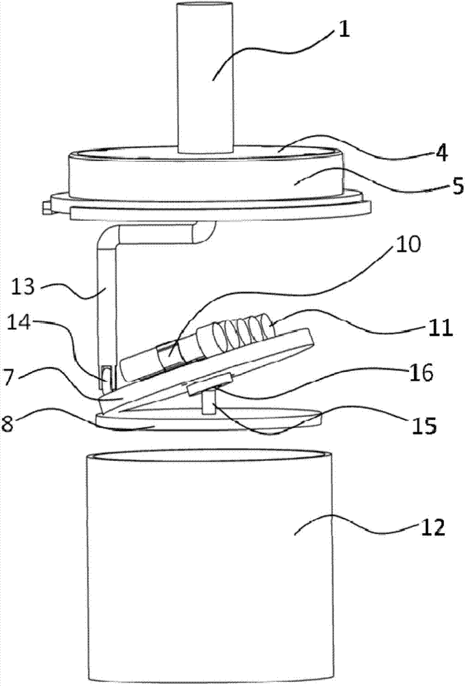 Shaking table device