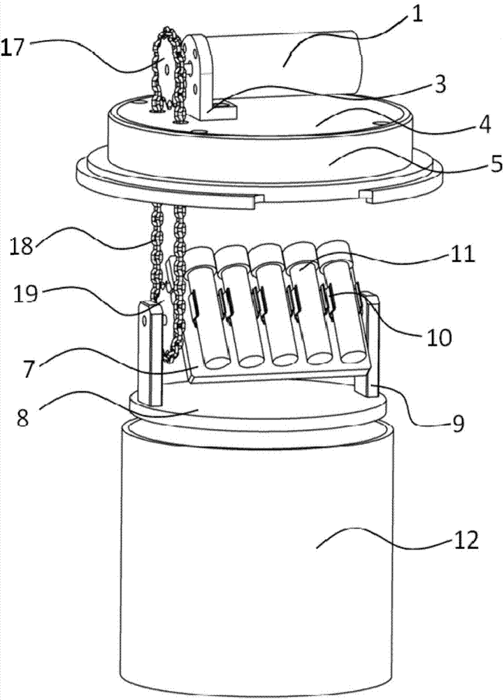 Shaking table device