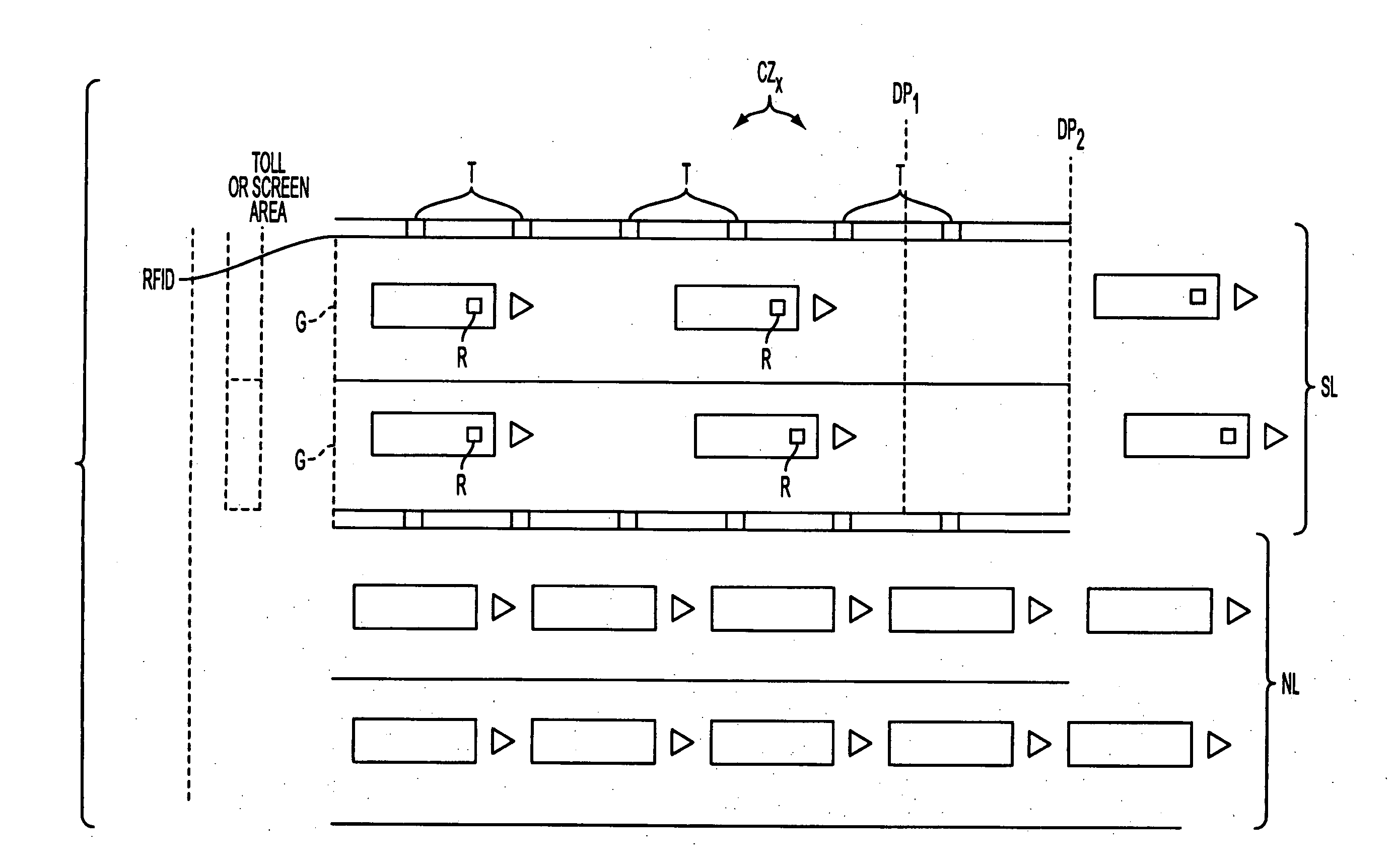 Externally activated non-negative acceleration system