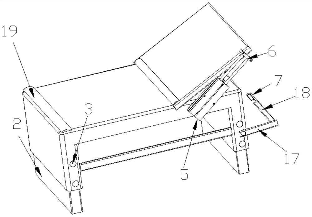 Diabetic foot rehabilitation exercise device