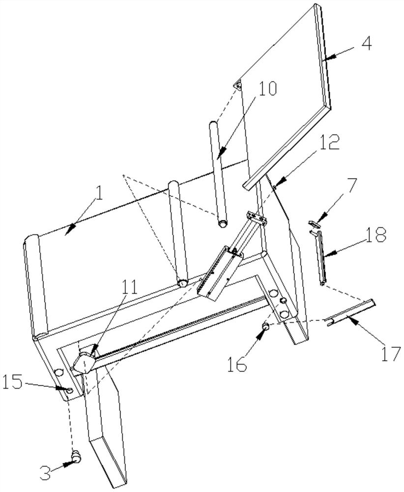 Diabetic foot rehabilitation exercise device