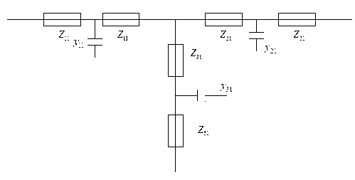 T-type electric transmission line positive sequence capacitance measuring method