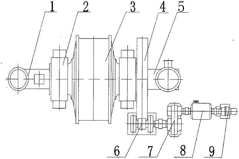 Autogenous tumbling mill for crushing aluminum oxide crusting block