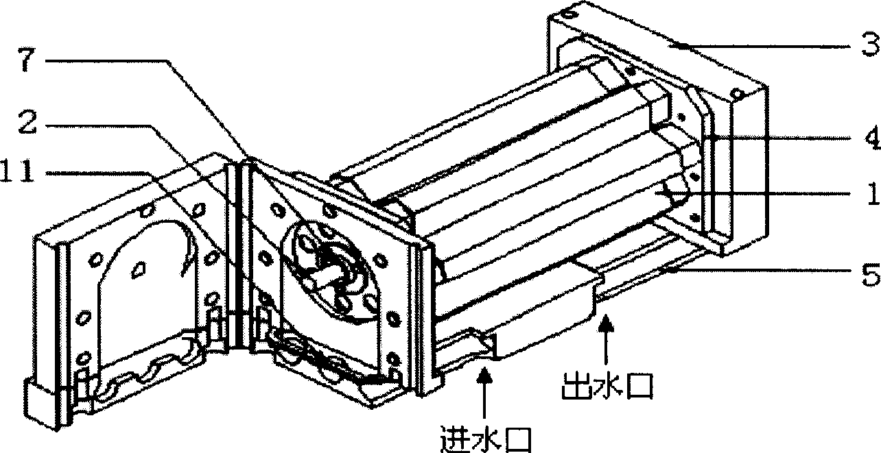 Diode laser pump head