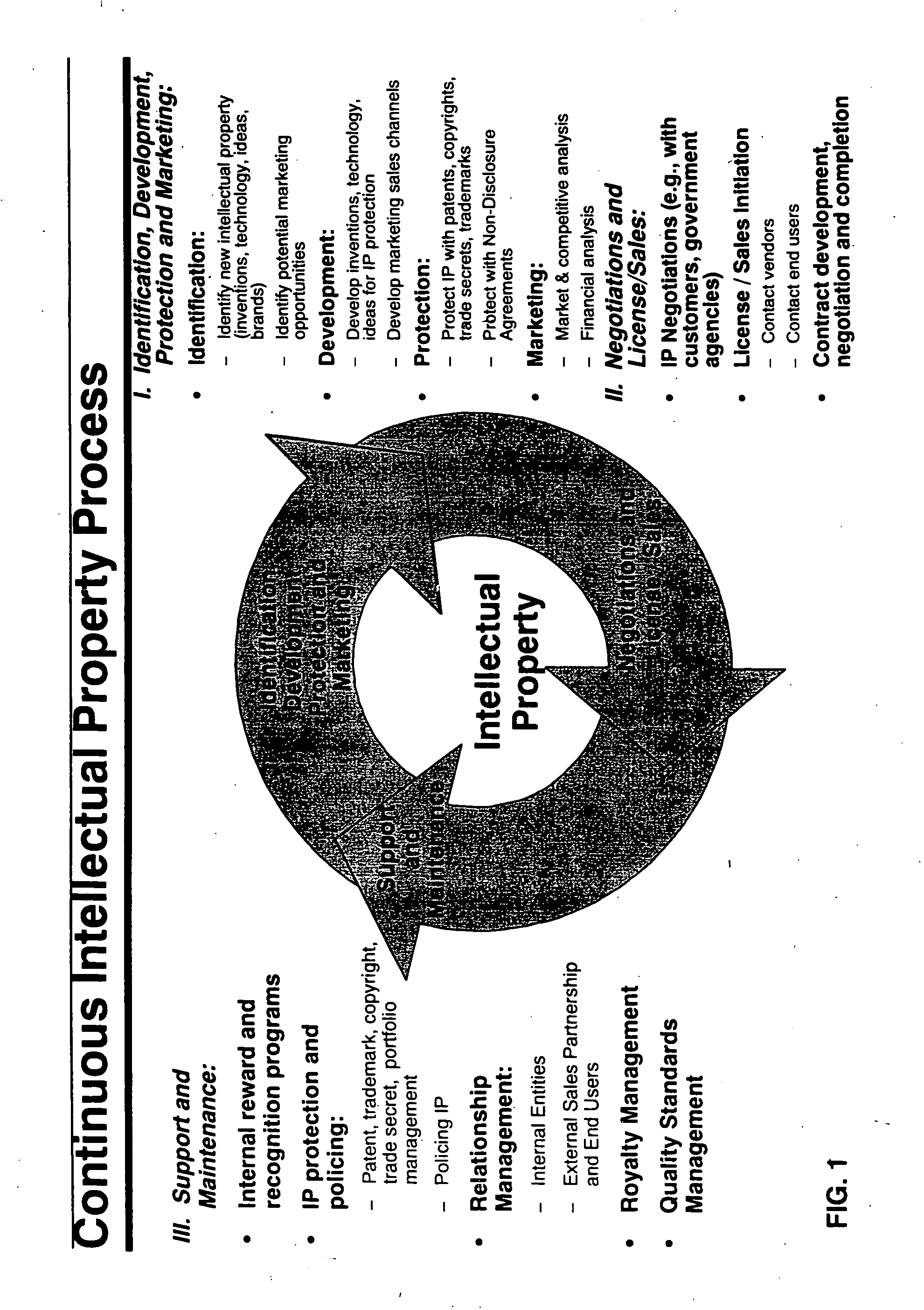 System and method for managing intellectual property