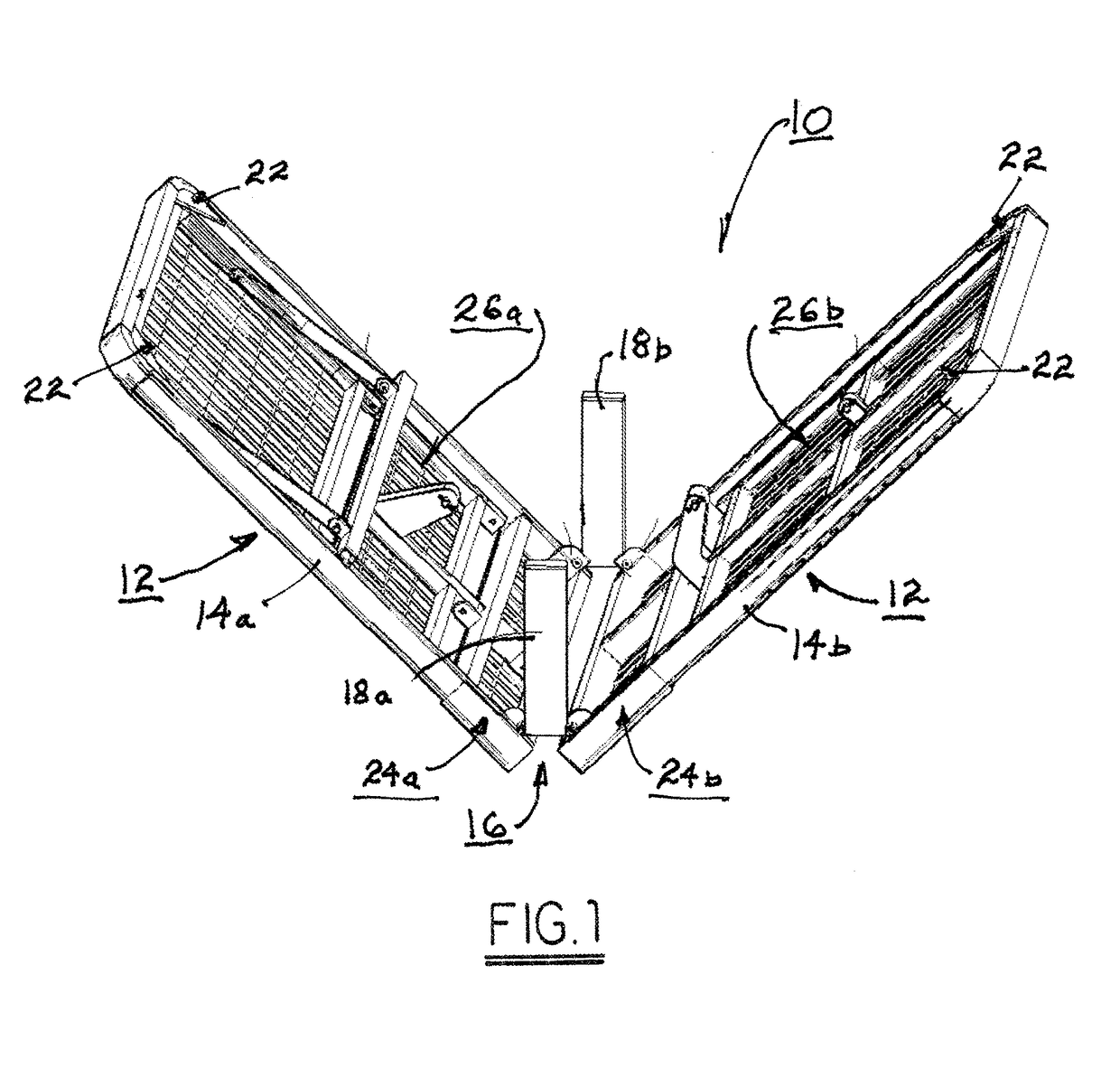 Foldable bed