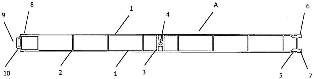 Method for manufacturing furniture using polymer extrusion profiles