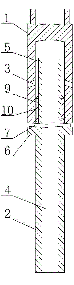 Anti-disengaging detachable material returning air cap for circulating fluidized bed boiler