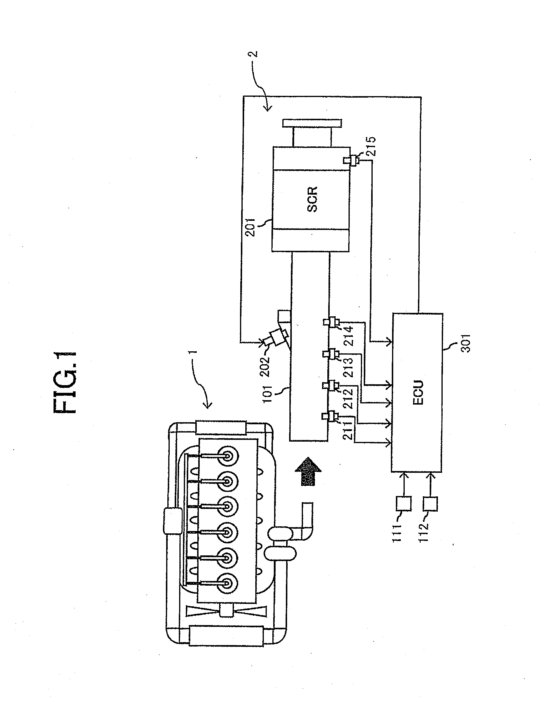 Engine exhaust purification device