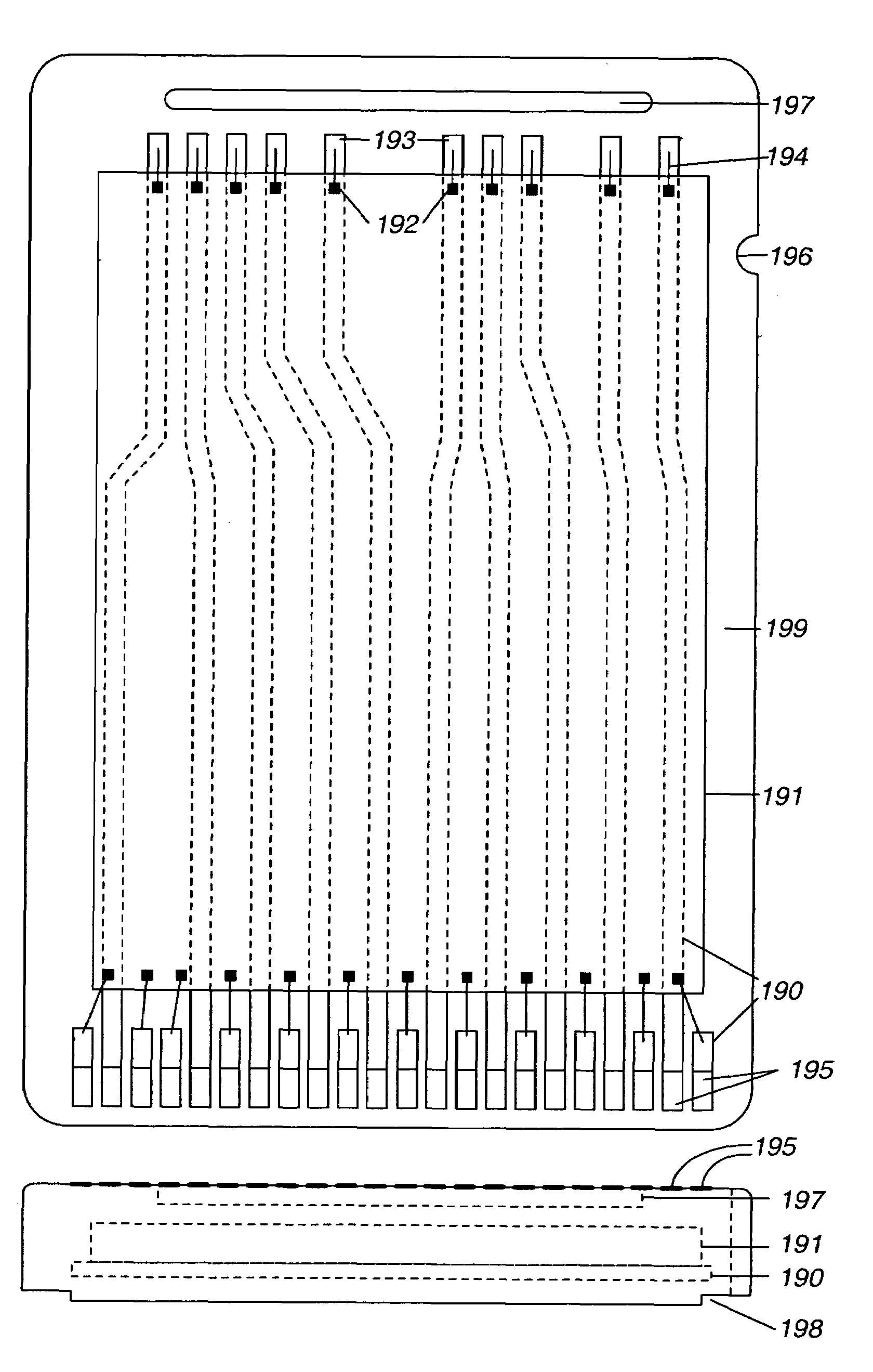 Universal non-volatile memory card used with various different standard cards containing a memory controller