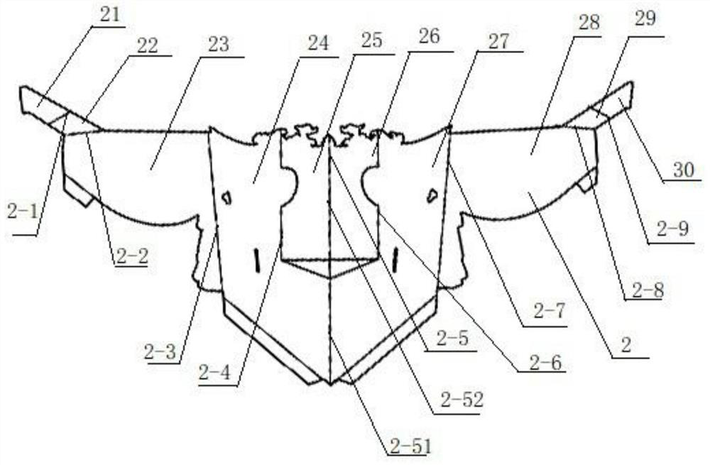 Flat-spread large three-dimensional scene display type three-dimensional book